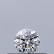 0.19 carat Round diamond D IF Excellent