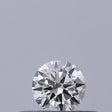 0.18 carat Round diamond D VVS2 Excellent