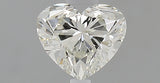 0.62 carat Heart diamond J  IF