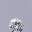 0.18 carat Round diamond F IF Excellent