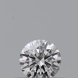 0.21 carat Round diamond D  IF Excellent
