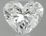 0.43 carat Heart diamond G IF 