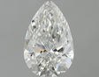 0.50 carat Pear diamond H VS2 