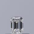 0.23 carat Emerald diamond F VVS1 