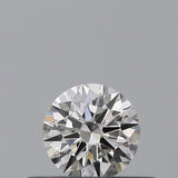 0.25 carat Round diamond F  VVS1 Excellent