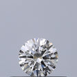 0.24 carat Round diamond F IF Excellent