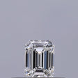 0.23 carat Emerald diamond F VVS1 