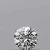 0.19 carat Round diamond F VVS2 Excellent