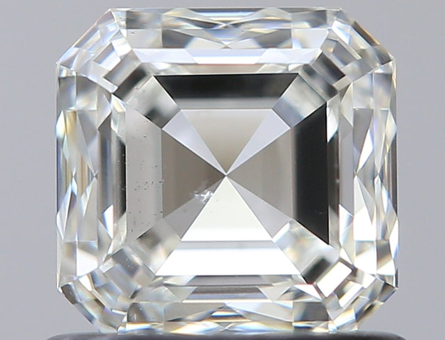 0.93 carat Asscher diamond J SI1 