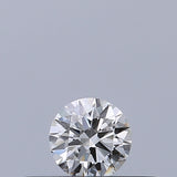 0.18 carat Round diamond E VVS1 Excellent