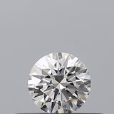 0.19 carat Round diamond E  VVS1 Excellent