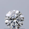 0.53 carat Round diamond I VVS1 Excellent