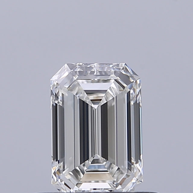 0.50 carat Emerald diamond E VVS2 VeryGood