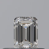 0.24 carat Emerald diamond F  VVS2