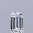 0.31 carat Emerald diamond D VVS2 