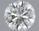 0.53 carat Round diamond K VVS1 Excellent