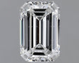 1.00 carat Emerald diamond F SI1 