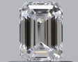 0.41 carat Emerald diamond D SI1 