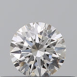 0.23 carat Round diamond F  VVS2 Excellent