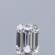0.31 carat Emerald diamond E VVS1 