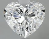 1.50 carat Heart diamond D VS2 