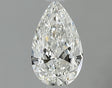 0.51 carat Pear diamond H IF 