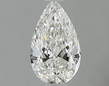 0.51 carat Pear diamond H IF 