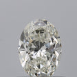 0.51 carat Oval diamond I VVS1 