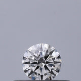 0.18 carat Round diamond E VVS1 Excellent