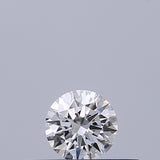 0.18 carat Round diamond E IF Excellent