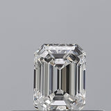 0.24 carat Emerald diamond E VVS1 