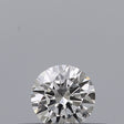 0.19 carat Round diamond D VVS2 Excellent