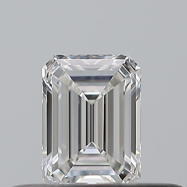 0.24 carat Emerald diamond F  VVS2
