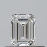 0.24 carat Emerald diamond F  VVS2