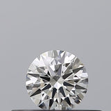 0.19 carat Round diamond F  VVS2 Excellent