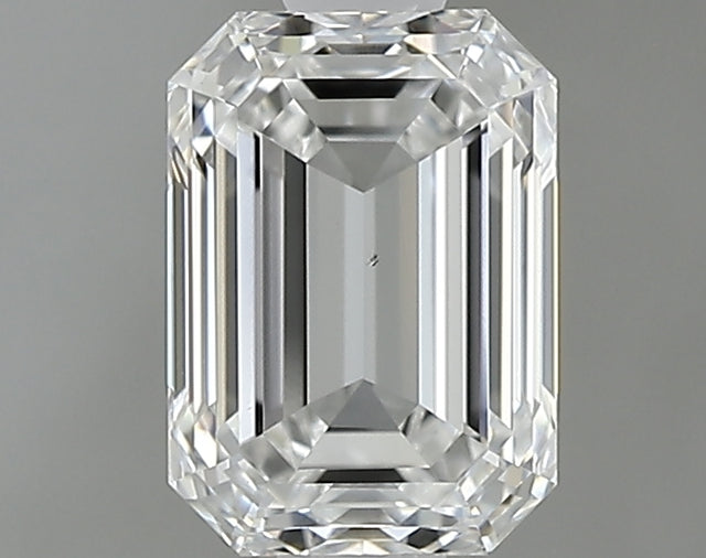 1.00 carat Emerald diamond E VS2 