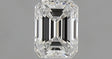0.35 carat Emerald diamond F VVS2 
