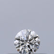 0.19 carat Round diamond G IF Excellent