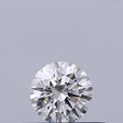 0.26 carat Round diamond F IF Excellent