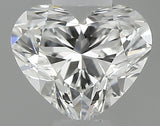 0.40 carat Heart diamond G IF 