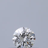 0.19 carat Round diamond F IF Excellent