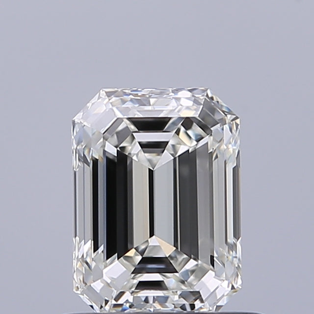 0.70 carat Emerald diamond H IF 