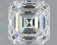 0.90 carat Asscher diamond H SI1 