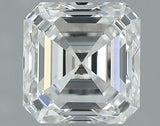 0.90 carat Asscher diamond H SI1 