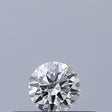 0.18 carat Round diamond E VVS2 Excellent