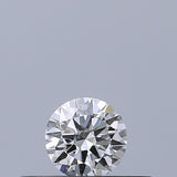 0.18 carat Round diamond E VVS2 Excellent
