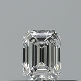 0.23 carat Emerald diamond D VVS1 