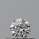 0.18 carat Round diamond D  VVS2 Excellent