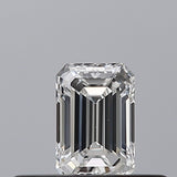 0.26 carat Emerald diamond D  VVS2