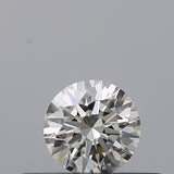 0.24 carat Round diamond H VVS1 Excellent